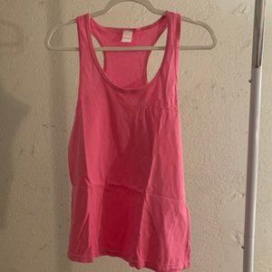 Clementine Women's Pink Posey Racerback Tank Top S NIB